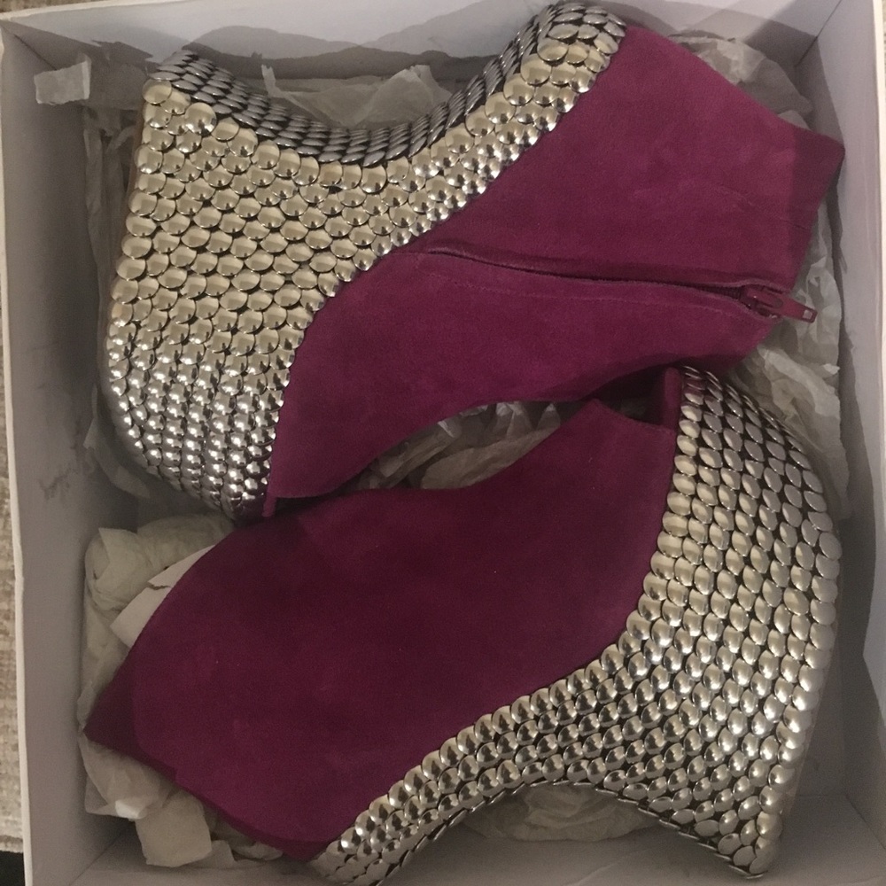 Jeffrey Campbell Night Ticks fuschia
